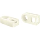 Hellermanntyton - Embase à visser pour vis M5 trou Ø 5.5 mm en PA66 naturel - FH30