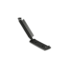 Hellermanntyton - Embase adhésive pour câble plat avec capot 56x25mm en PA66HIR noir - FKH50APT-A