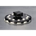 Hellermanntyton - Embase pour adhésif liquide 36x36mm en PA66HS noir - PMB5