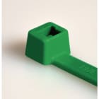 Hellermanntyton - Collier 390x4.6 mm en PA66 Vert - T50L