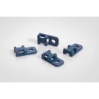 Hellermanntyton - Embase détectable à visser pour trou Ø 4.3 mm en PA66MP Bleu - MCCTAM1