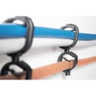 Hellermanntyton - Agrafe automatique 1/4 de tour Ø19 à 28mm avec capot en PA66HIRHS noir - IAHC3EH