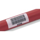 Hellermanntyton - Etiquettes auto-protégées TAG138LA4, format A4, blanche, pour Ø 11.8 à 23.6 mm