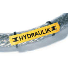 Hellermanntyton - Reperes de cables sans halogene a marquer, jaune, de taille 25x65 mm