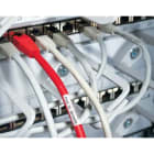 Hellermanntyton - Etiquettes TAG22TD3 auto-protégées,blanches, larg. 49,53mm, pour Ø 5,5 à 12,1 mm