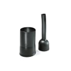 Hellermanntyton - Embout thermo droit avec adhésif, Ø entrée/sortie 29/19 / 29/8.5 mm