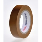 Hellermanntyton - Ruban adhesif Isolant PVC HelaTape Flex 15 - Marron 15x10