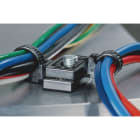 Hellermanntyton - Lanière de fixation 163x4.6mm pour goujon Ø 5 mm en PA66HS noir - T50SOSWSP5E