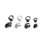 Hellermanntyton - Agrafe automatique Ø16 à 22mm à capot et pied sapin en PA66HIRHS noir -AHC45BHG2