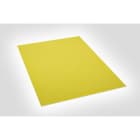 Hellermanntyton - Etiquettes marquage manuel, jaune, de dimensions 10X26
