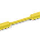 Hellermanntyton - Gaine thermorétractable TF21, Jaune 2.4/1.2mm, rétreint 2/1, rouleau 100m