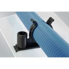 Hellermanntyton - Clip pour goujon Ø 6mm pour gaine annelée Ø 4.5mm en PA66HIRHS noir -CTC4.5SBS6