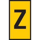 Hellermanntyton - Repères WIC1 jaune, Ø 2 à 2,8 mm, section 0,5 à 1,5 mm², marquage Z
