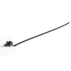 Hellermanntyton - Lanière à pied sapin 232x4.7mm pour trou Ø 6.8 à 7.2 mm en PA66 noir - FT220DP7