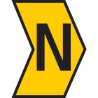 Hellermanntyton - Repères Helagrip HG2/5 pour Ø 2 à 5 mm, de couleur jaune, marquage N