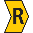 Hellermanntyton - Repères Helagrip HG1/3 pour Ø 1 à 3 mm, de couleur jaune, marquage R