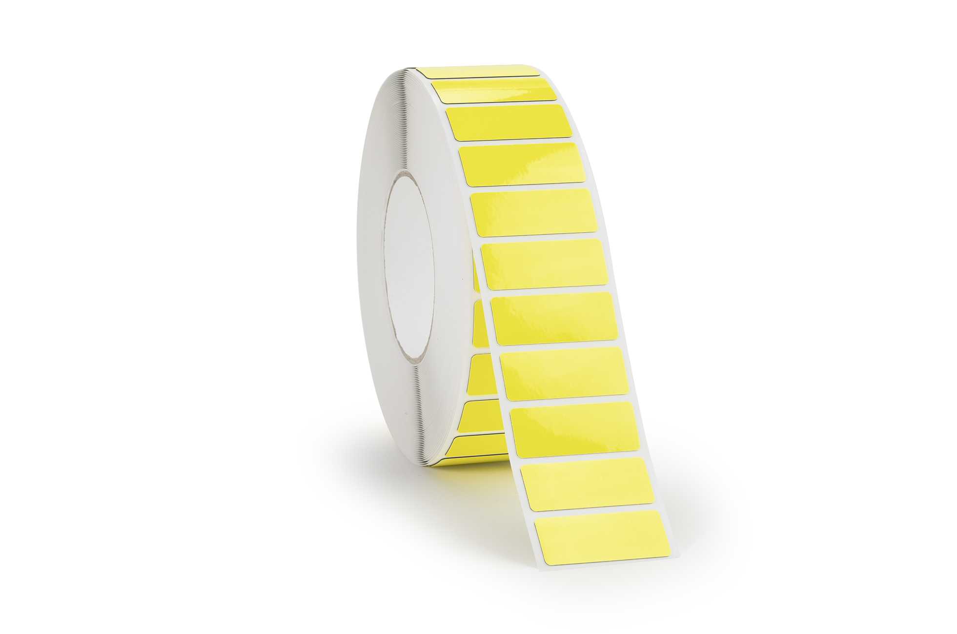 Hellermanntyton - Etiquettes épaisses imprimables transfert thermique, dimensions 45x15 mm, jaunes