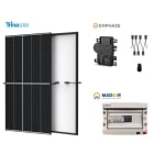 Sonepar PV - Kit photovoltaïque complet 4 modules, micro onduleur Enphase, monophasé