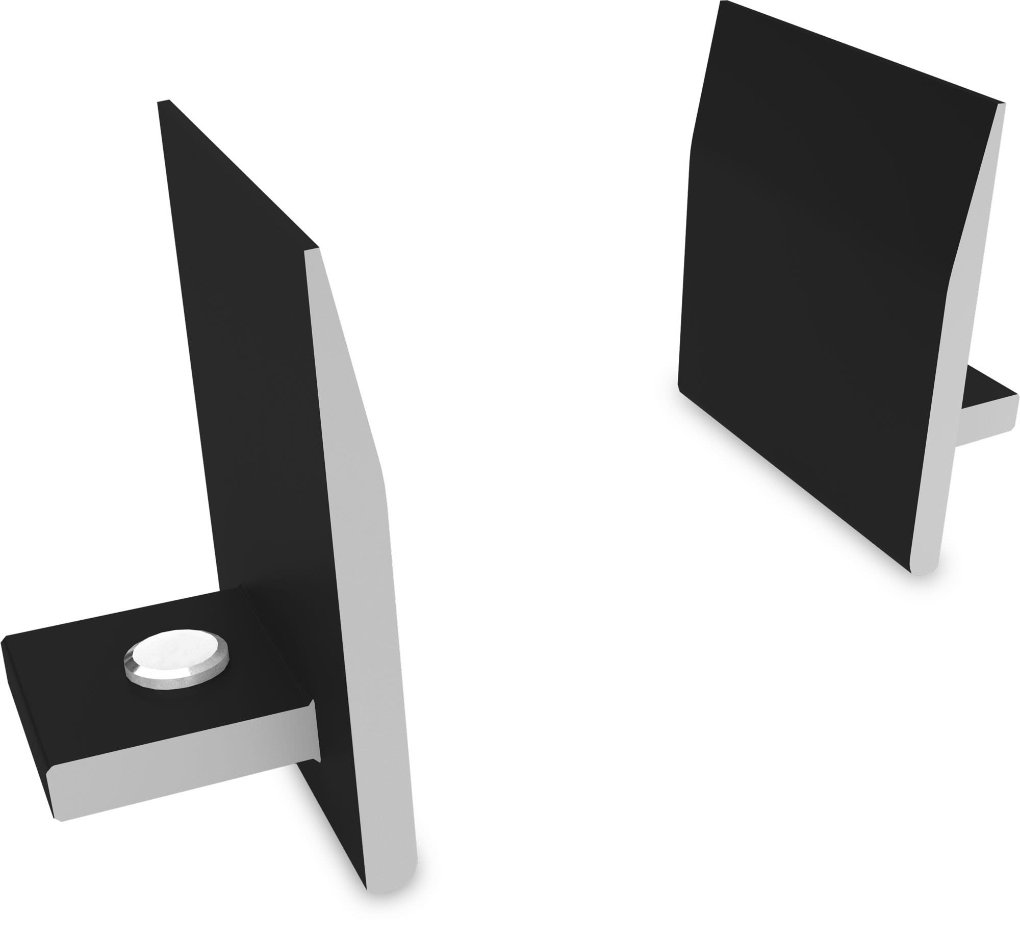 K2 Systems - InsertionRail 2.0 EndStop Black