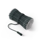 Twinkly - Guirlande lumineuse pilotee dotee de 250 LEDs, 25m. Fil vert. IP65