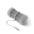 Twinkly - Guirlande lumineuse pilotee dotee de 250 LEDs, 25m. Fil transparent. IP65