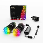 Twinkly - Guirlande lumineuse dotee de 400 LEDS 4.3MM RGB, espacement lampes 8cm, BT+Wifi