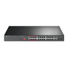 TP-Link - Switch 19" 24 ports 10/100 POE+ 250 W + 2 combo