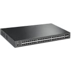 TP-Link - Switch 19" 48 ports Giga POE+ 500 W + 4 SFP+