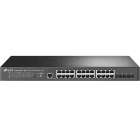 TP-Link - Switch 19" 24 ports 2,5 Giga POE+ 500 W + 4 SFP+
