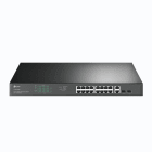 TP-Link - Switch 19" 18 ports Giga (16xPOE+ 250 W) + 2 combo