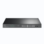 TP-Link - Switch 19 18 ports Giga (16xPOE+ 250 W) + 2 combo