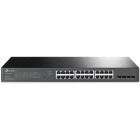 TP-Link - Switch 19" 24 ports Giga POE+ 250 W + 4 SFP
