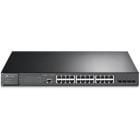TP-Link - Switch 19" 24 ports Giga POE+ 384 W + 4 SFP
