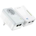 TP-Link - Kit CPL Wifi 500Mbits 1 adapt. Wifi 300n + 2RJ45