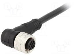 Molex - M12-4P SINGLE ENDED FEM RA
