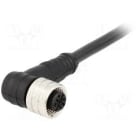 Molex - M12-4P SINGLE ENDED FEM RA