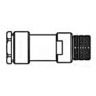 Molex - FA M8 4P FE STR SCR UNSH