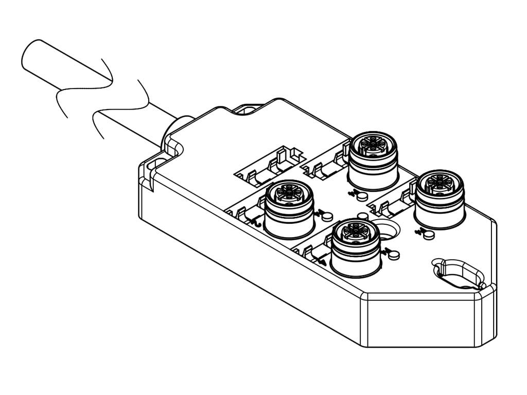 Molex - Distributeur de l?interface (avec câble)