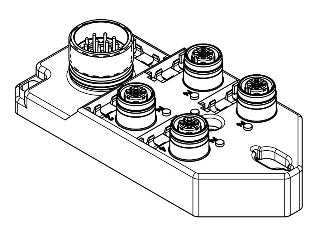 Molex - Distributeur de l?interface (sans câble)