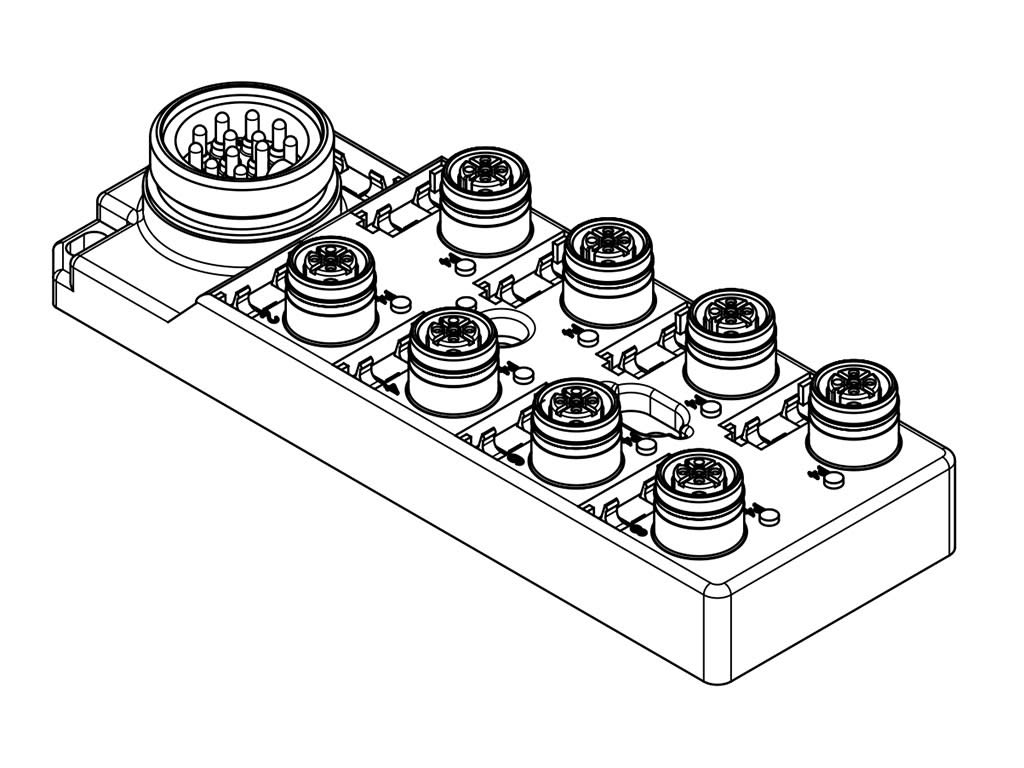 Molex - Distributeur de l?interface (sans câble)