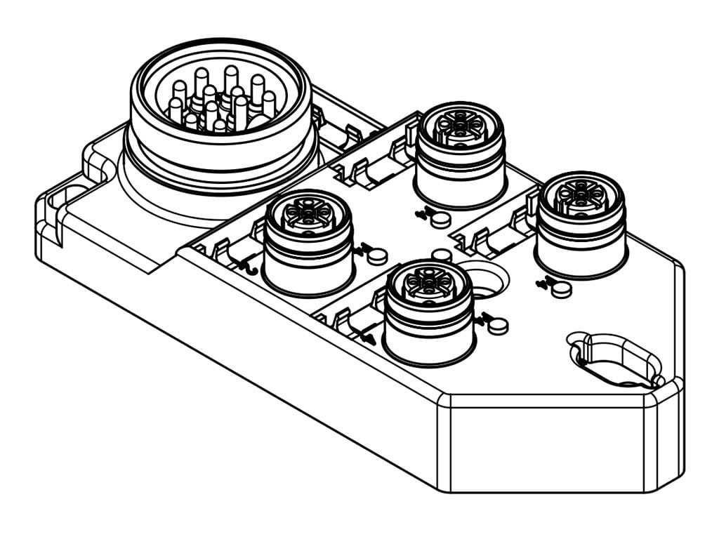 Molex - Distributeur de l?interface (sans câble)