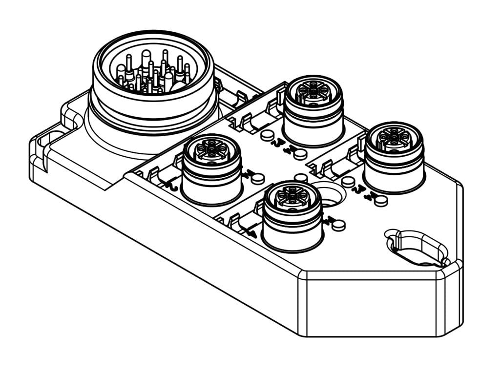 Molex - Distributeur de l?interface (sans câble)