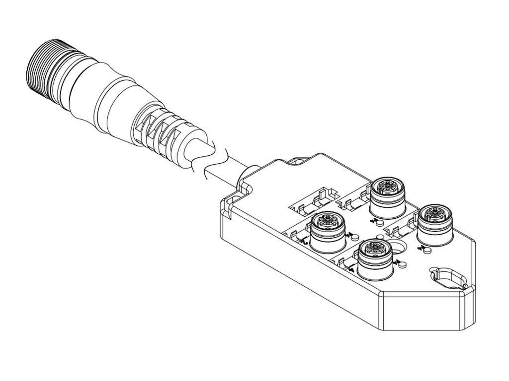 Molex - Distributeur de l?interface (avec câble)