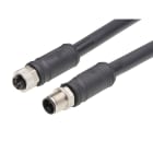 Molex - CSE M12 4P LC FE STR MA STR WSOR BK 5M