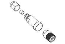 Molex - MC 5P F-ATTCH STR PG13.5