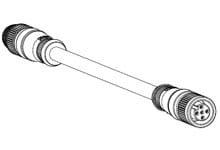 Molex - MIC 5P M/MFE 25M ST/ST DROP
