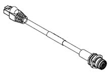 Molex - ULTRA-LOCK D-CODE M12 TO RJ45 1M