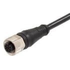 Molex - CSE M12 4P AC FE STR WSOR 2M SE UNSH BK