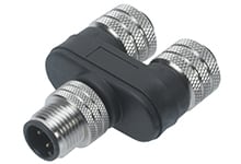 Molex - Y SPLITTER;M12 MALE 2 M8 FEM