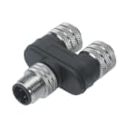 Molex - Y SPLITTER;M12 MALE 2 M8 FEM